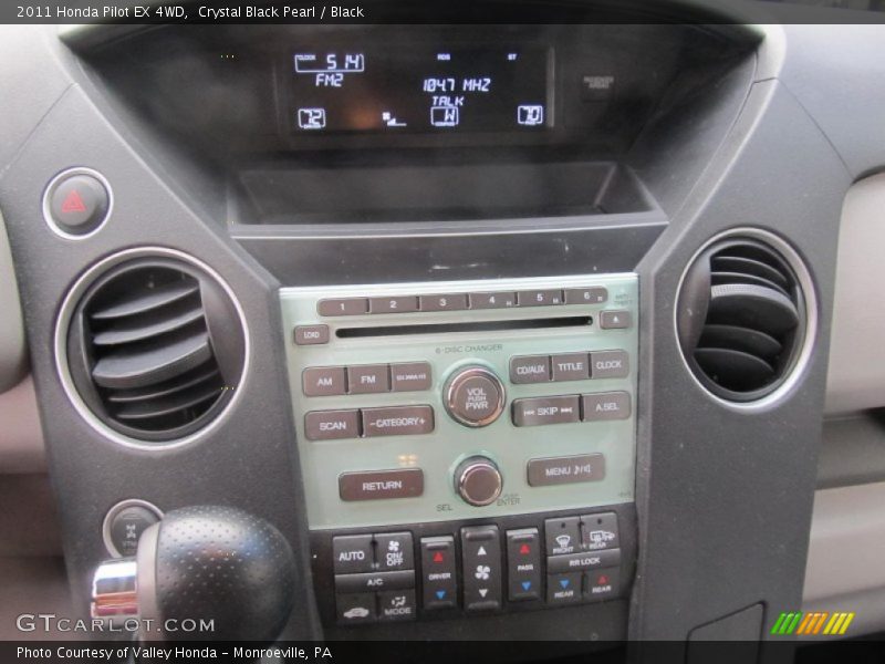 Crystal Black Pearl / Black 2011 Honda Pilot EX 4WD