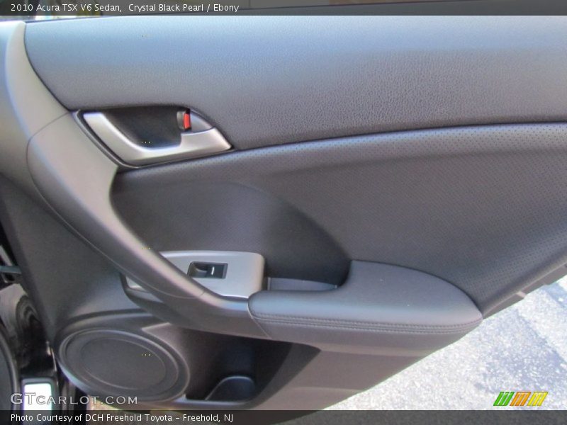 Crystal Black Pearl / Ebony 2010 Acura TSX V6 Sedan