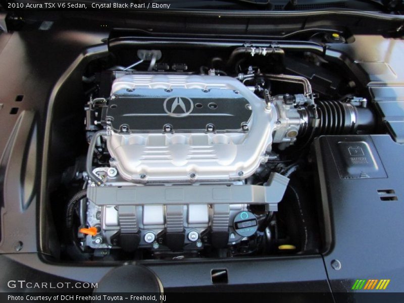 Crystal Black Pearl / Ebony 2010 Acura TSX V6 Sedan