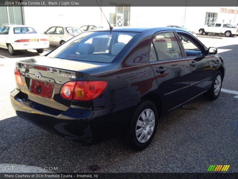 Black / Light Gray 2004 Toyota Corolla LE