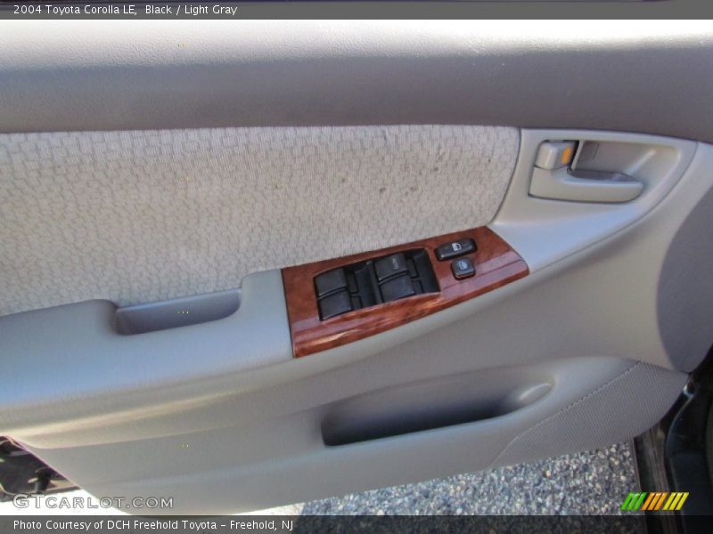 Black / Light Gray 2004 Toyota Corolla LE