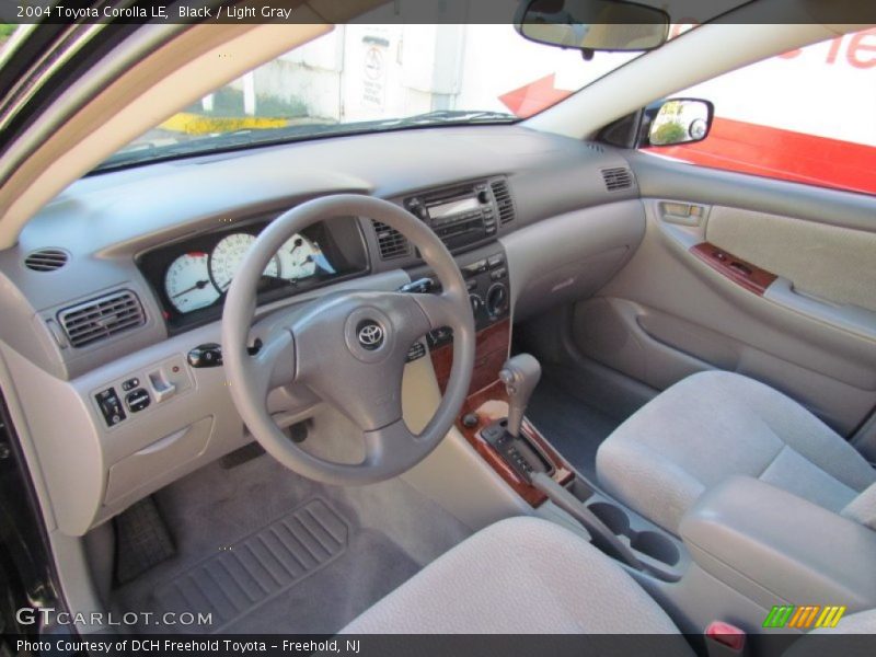 Black / Light Gray 2004 Toyota Corolla LE