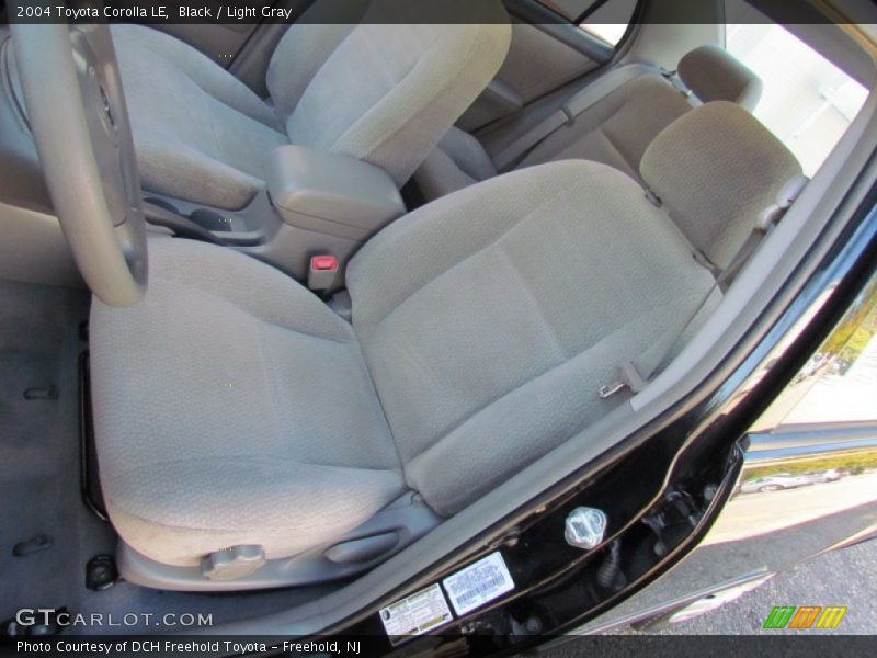 Black / Light Gray 2004 Toyota Corolla LE