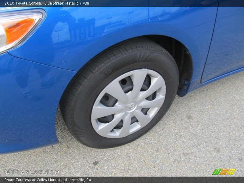 Blue Streak Metallic / Ash 2010 Toyota Corolla
