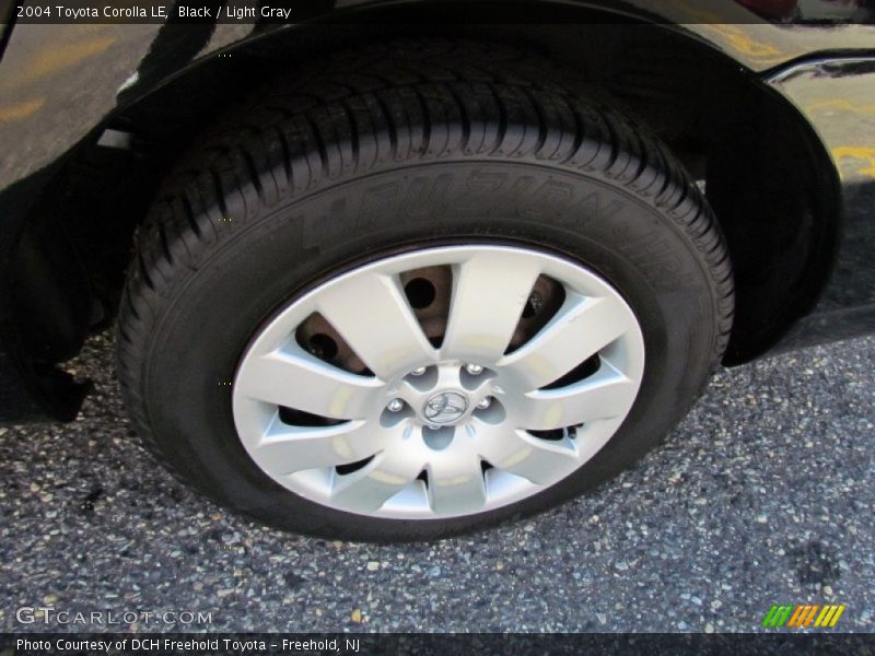 Black / Light Gray 2004 Toyota Corolla LE