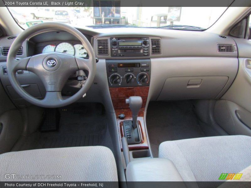 Black / Light Gray 2004 Toyota Corolla LE