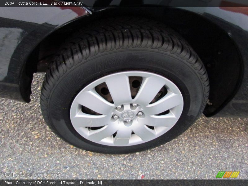 Black / Light Gray 2004 Toyota Corolla LE