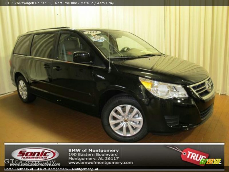 Nocturne Black Metallic / Aero Gray 2012 Volkswagen Routan SE