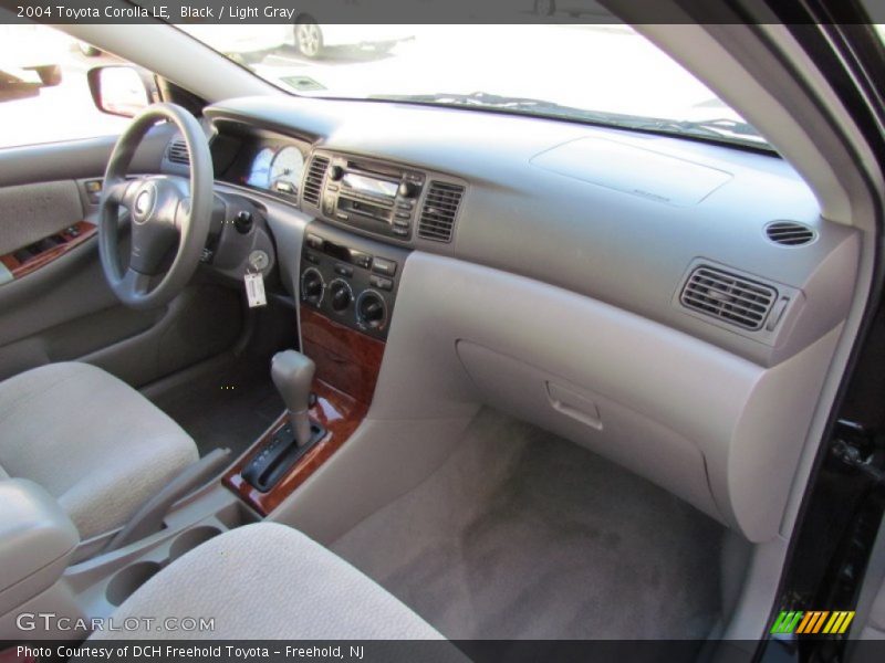 Black / Light Gray 2004 Toyota Corolla LE