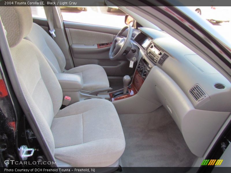 Black / Light Gray 2004 Toyota Corolla LE