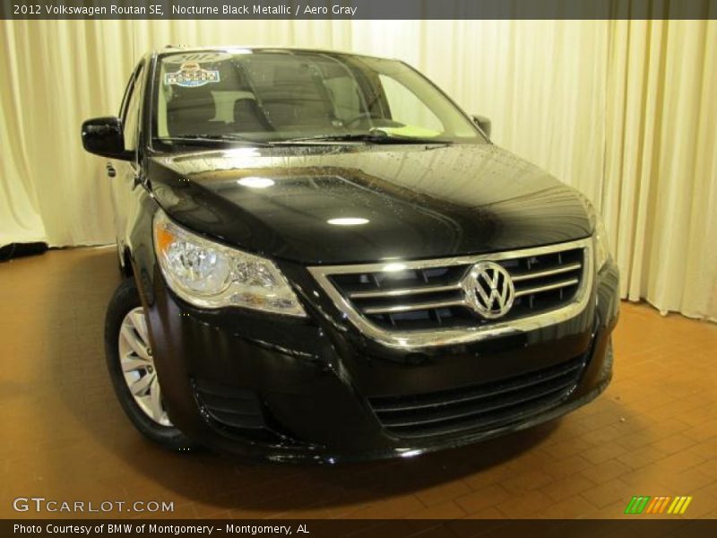 Nocturne Black Metallic / Aero Gray 2012 Volkswagen Routan SE