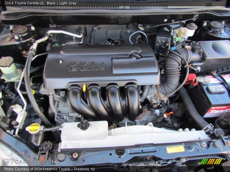Black / Light Gray 2004 Toyota Corolla LE
