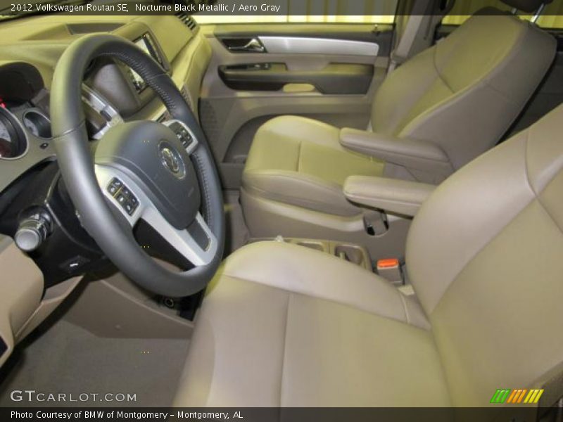 Nocturne Black Metallic / Aero Gray 2012 Volkswagen Routan SE