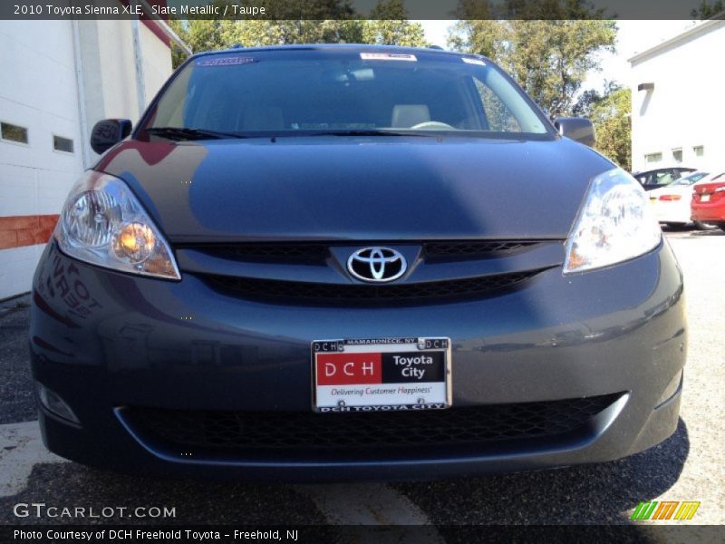 Slate Metallic / Taupe 2010 Toyota Sienna XLE