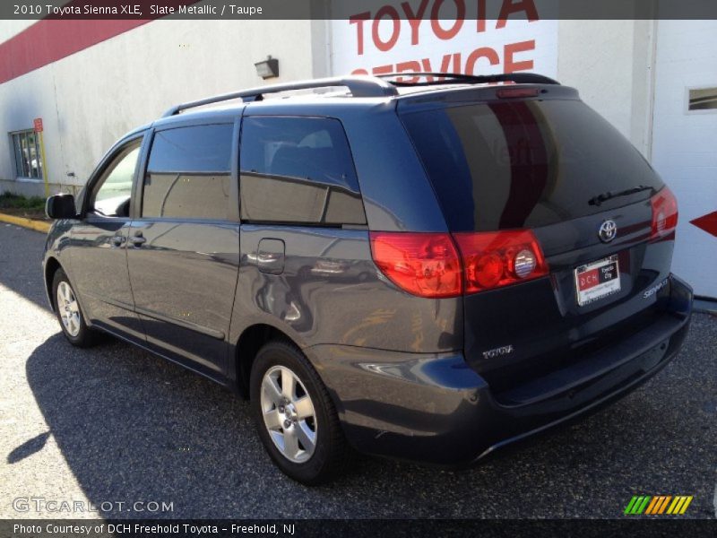 Slate Metallic / Taupe 2010 Toyota Sienna XLE