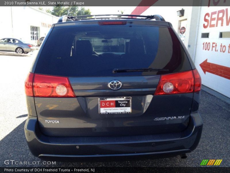 Slate Metallic / Taupe 2010 Toyota Sienna XLE