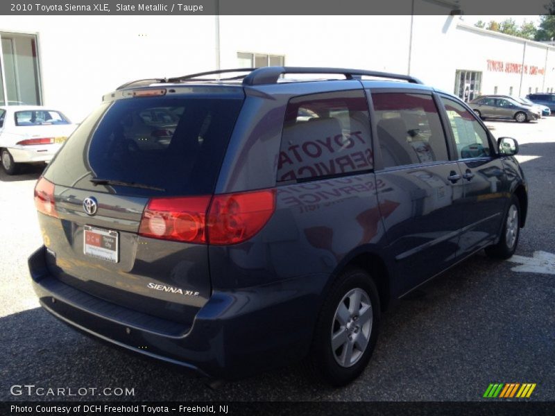 Slate Metallic / Taupe 2010 Toyota Sienna XLE
