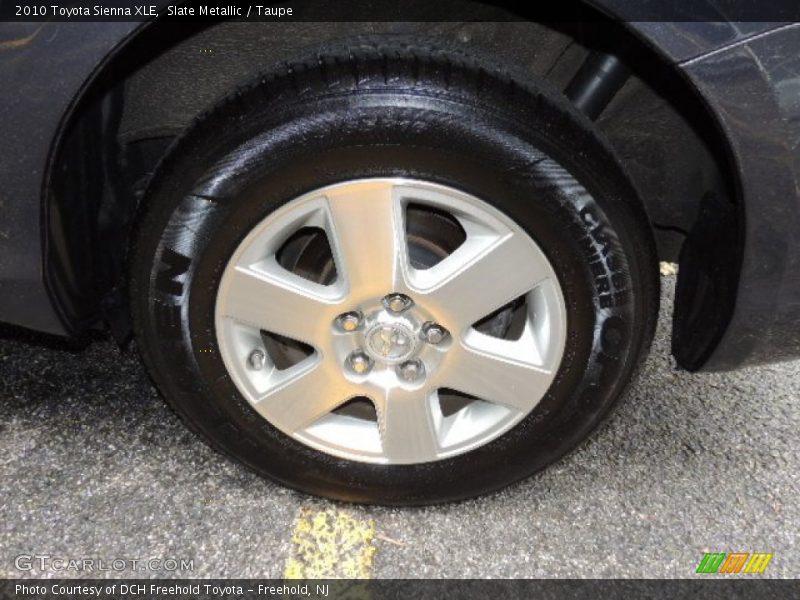 Slate Metallic / Taupe 2010 Toyota Sienna XLE