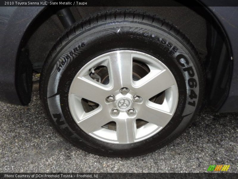Slate Metallic / Taupe 2010 Toyota Sienna XLE