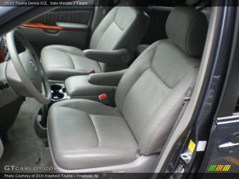 Slate Metallic / Taupe 2010 Toyota Sienna XLE