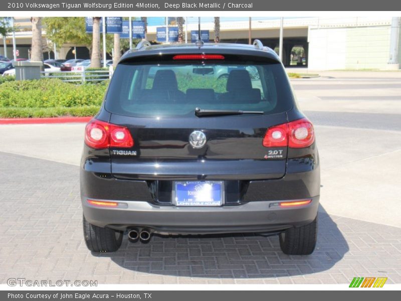 Deep Black Metallic / Charcoal 2010 Volkswagen Tiguan Wolfsburg Edition 4Motion