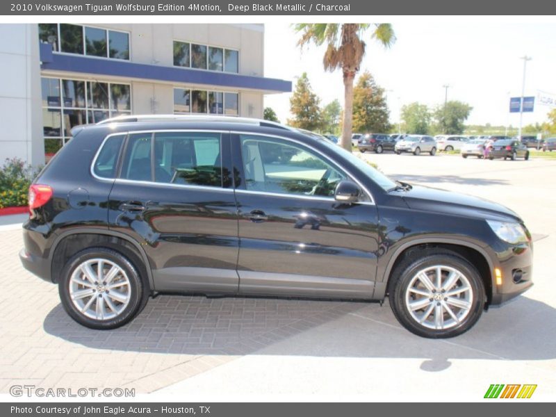 Deep Black Metallic / Charcoal 2010 Volkswagen Tiguan Wolfsburg Edition 4Motion