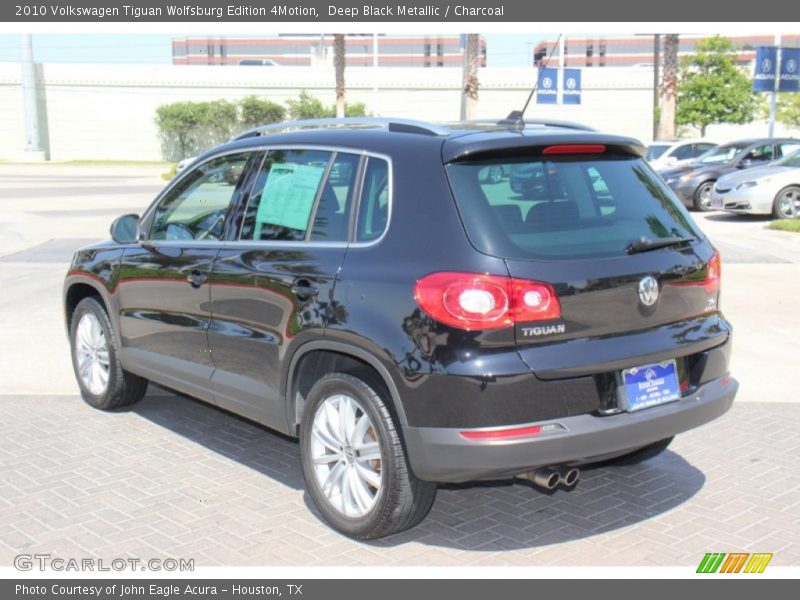Deep Black Metallic / Charcoal 2010 Volkswagen Tiguan Wolfsburg Edition 4Motion