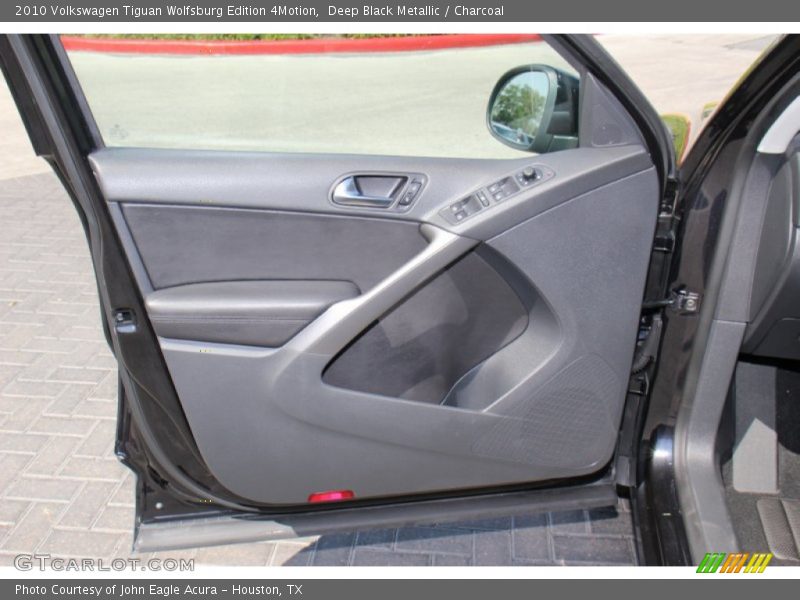 Deep Black Metallic / Charcoal 2010 Volkswagen Tiguan Wolfsburg Edition 4Motion