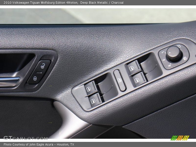 Deep Black Metallic / Charcoal 2010 Volkswagen Tiguan Wolfsburg Edition 4Motion