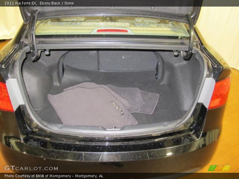 Ebony Black / Stone 2011 Kia Forte EX