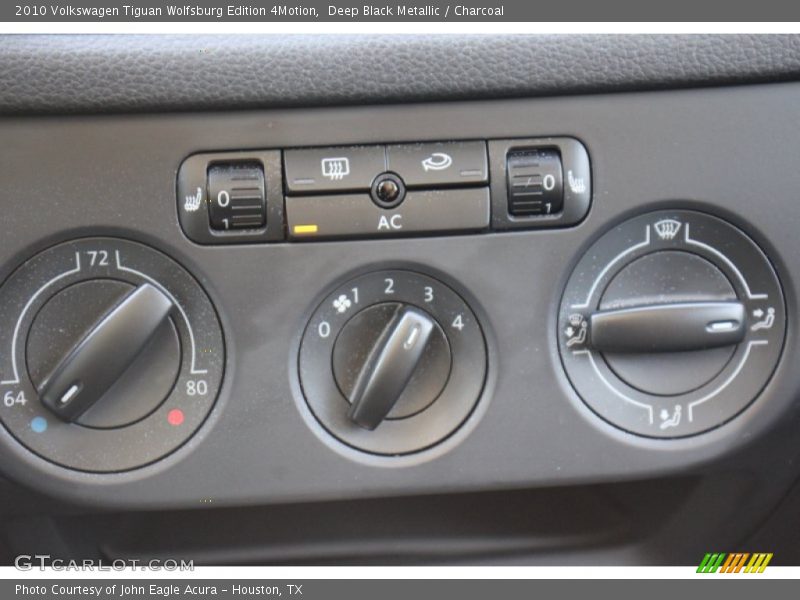 Deep Black Metallic / Charcoal 2010 Volkswagen Tiguan Wolfsburg Edition 4Motion