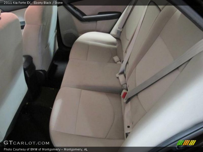 Ebony Black / Stone 2011 Kia Forte EX