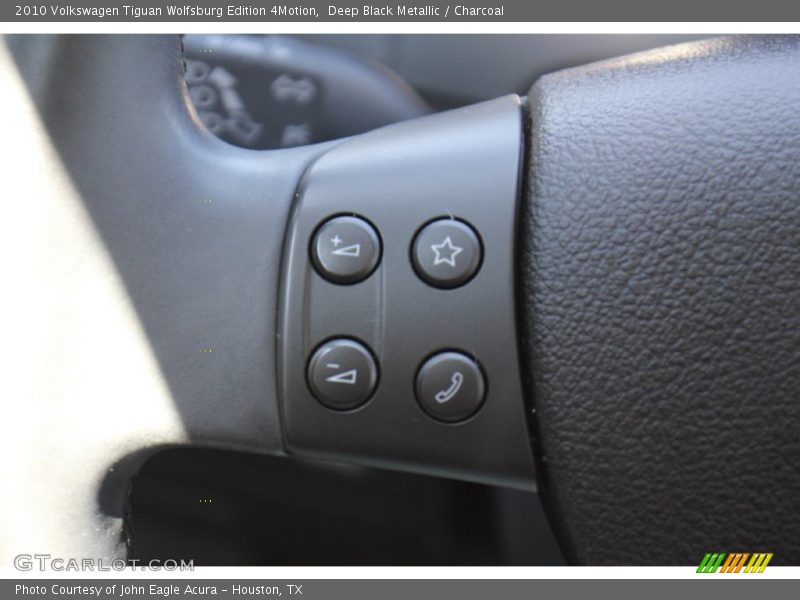 Deep Black Metallic / Charcoal 2010 Volkswagen Tiguan Wolfsburg Edition 4Motion