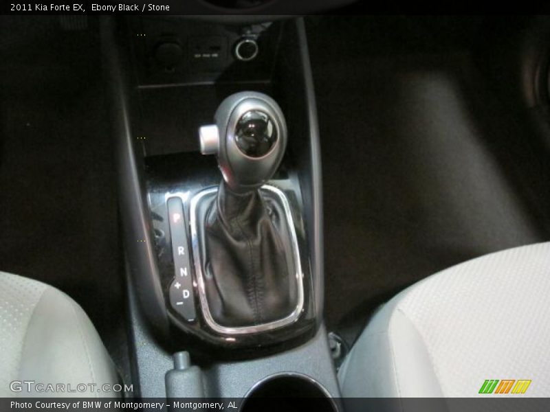 Ebony Black / Stone 2011 Kia Forte EX
