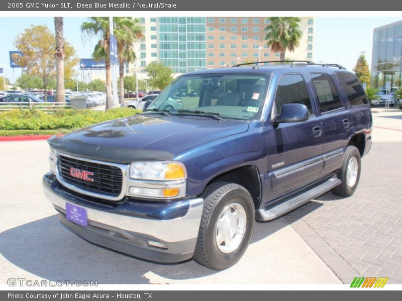 Deep Blue Metallic / Neutral/Shale 2005 GMC Yukon SLT