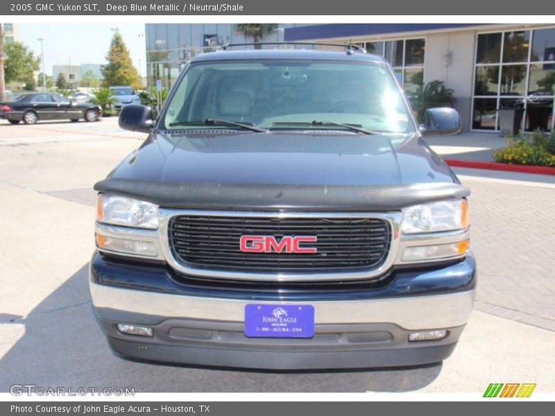 Deep Blue Metallic / Neutral/Shale 2005 GMC Yukon SLT