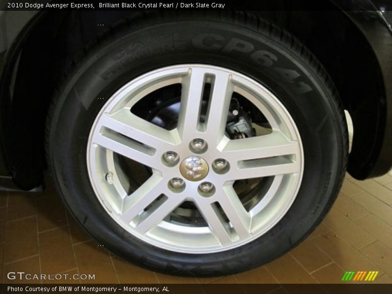 Brilliant Black Crystal Pearl / Dark Slate Gray 2010 Dodge Avenger Express