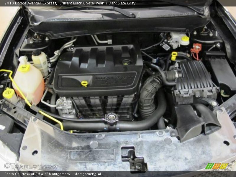 Brilliant Black Crystal Pearl / Dark Slate Gray 2010 Dodge Avenger Express