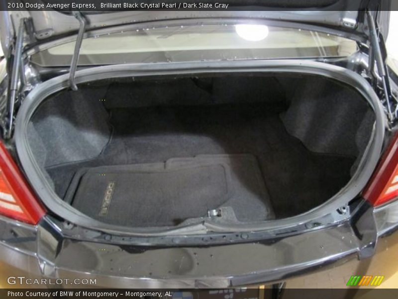 Brilliant Black Crystal Pearl / Dark Slate Gray 2010 Dodge Avenger Express