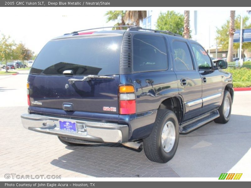 Deep Blue Metallic / Neutral/Shale 2005 GMC Yukon SLT