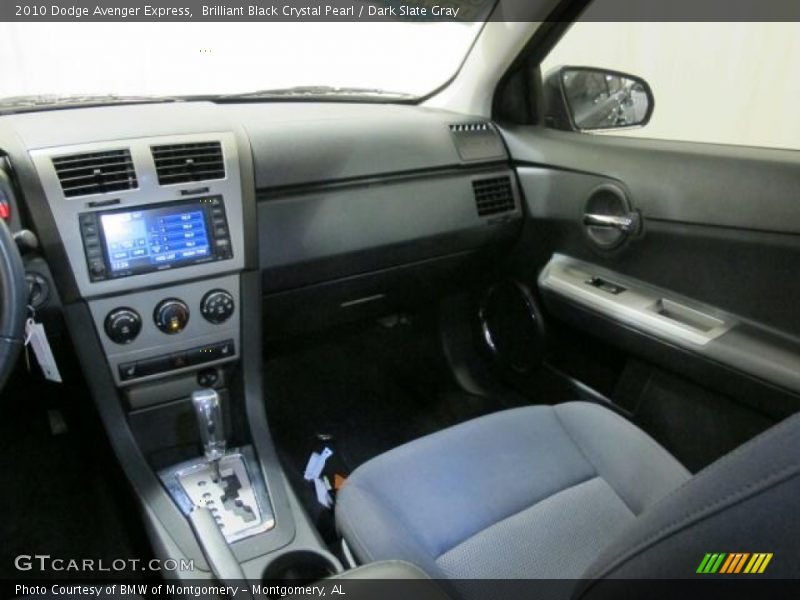 Brilliant Black Crystal Pearl / Dark Slate Gray 2010 Dodge Avenger Express