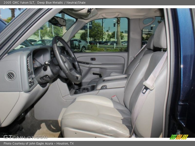 Deep Blue Metallic / Neutral/Shale 2005 GMC Yukon SLT