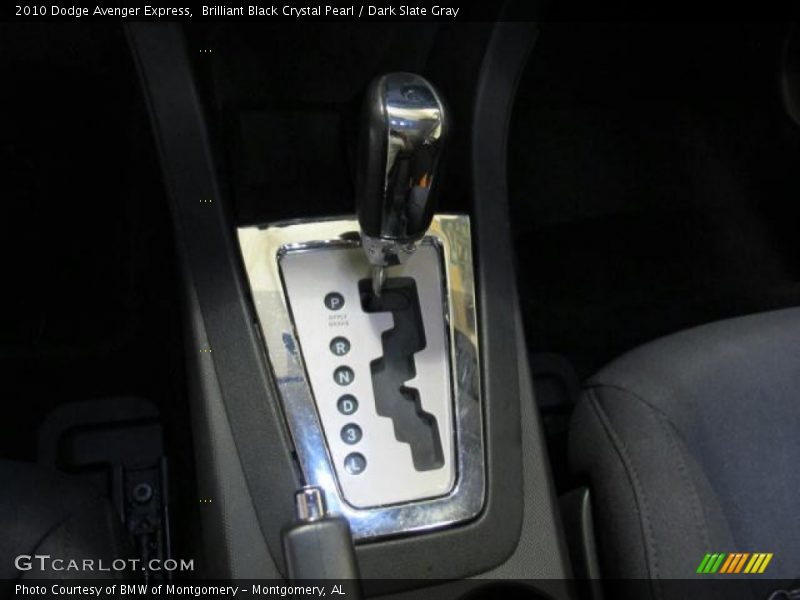 Brilliant Black Crystal Pearl / Dark Slate Gray 2010 Dodge Avenger Express
