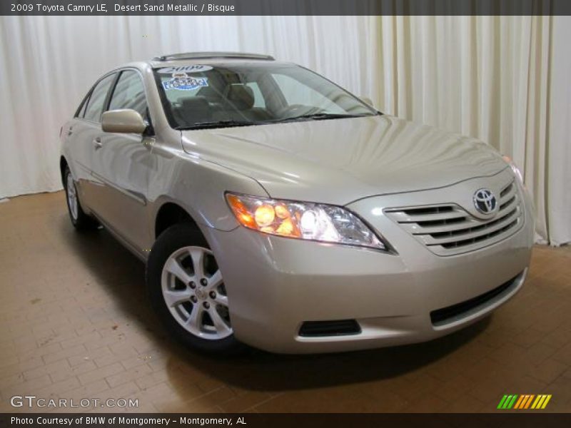 Desert Sand Metallic / Bisque 2009 Toyota Camry LE