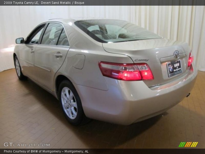 Desert Sand Metallic / Bisque 2009 Toyota Camry LE