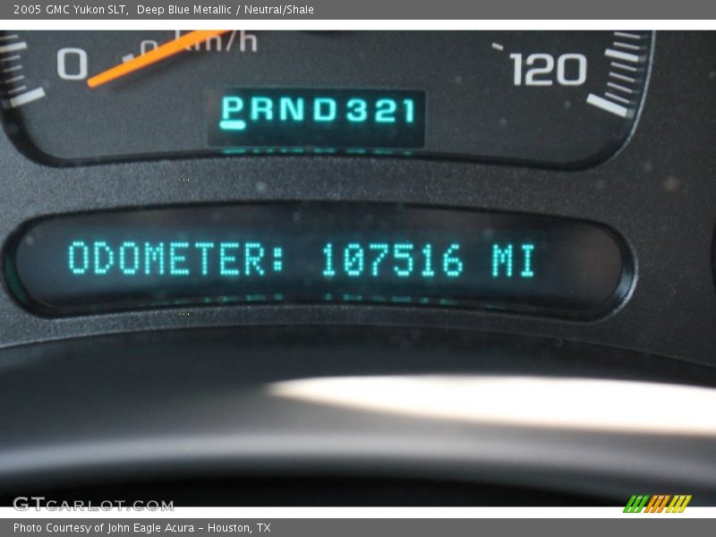 Deep Blue Metallic / Neutral/Shale 2005 GMC Yukon SLT