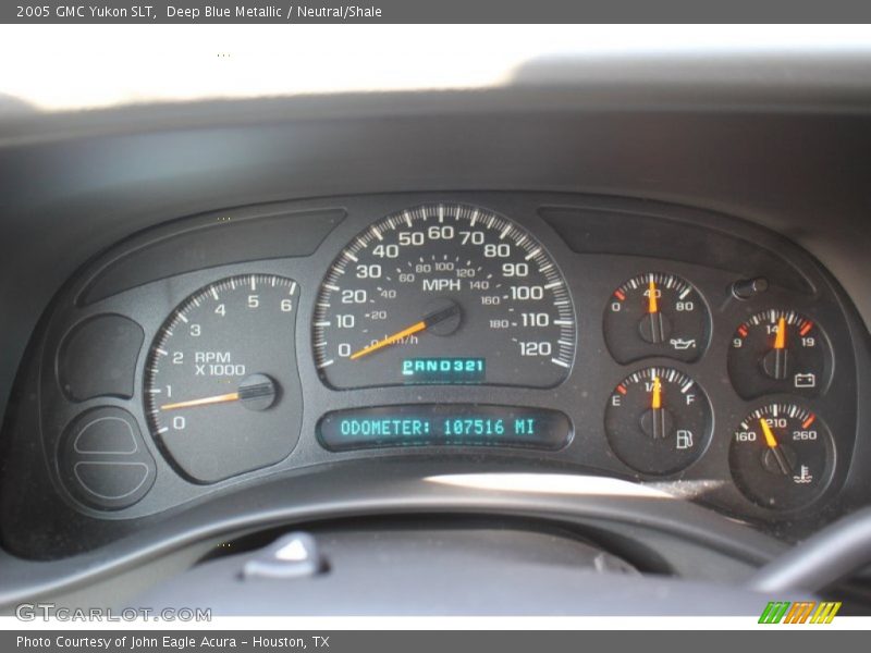 Deep Blue Metallic / Neutral/Shale 2005 GMC Yukon SLT