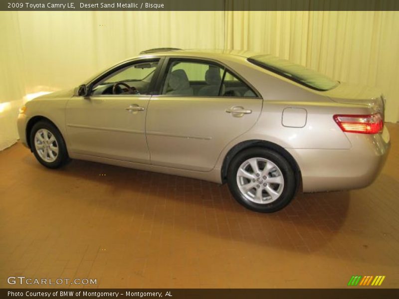 Desert Sand Metallic / Bisque 2009 Toyota Camry LE