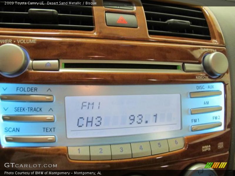 Desert Sand Metallic / Bisque 2009 Toyota Camry LE