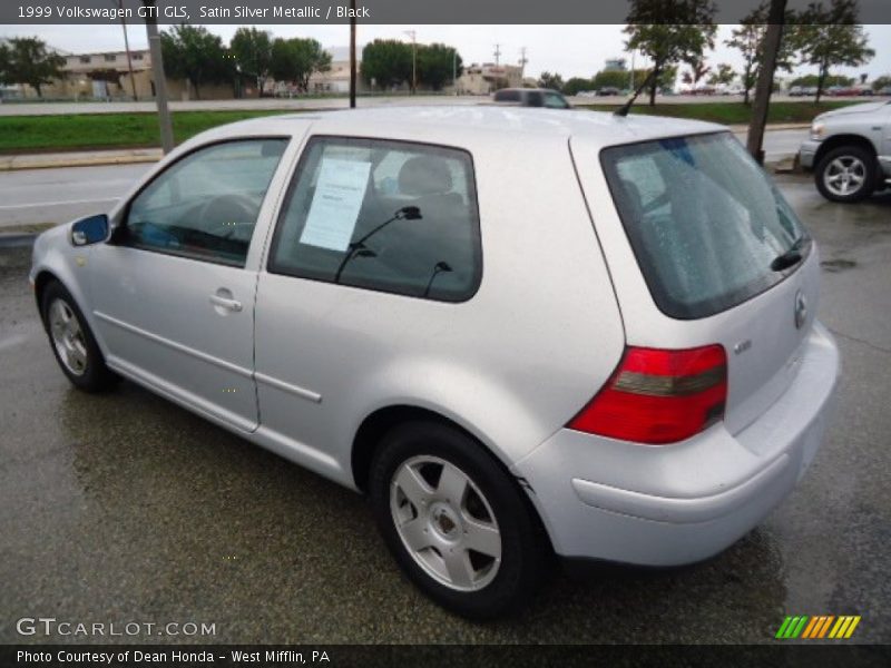 Satin Silver Metallic / Black 1999 Volkswagen GTI GLS